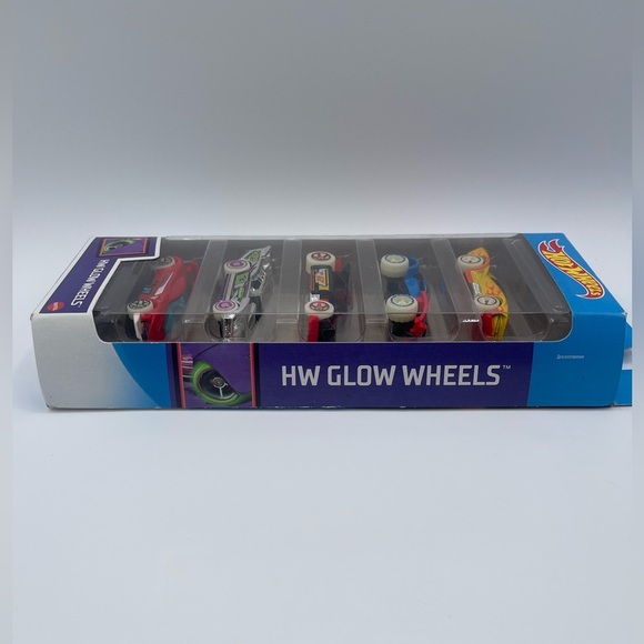 Hot Wheels 5-Pack Cars 2020 HW GLOW WHEELS - GLOW-In-DARK Diecast 1:64 🌟VHTF🌟 - Picture 3 of 4